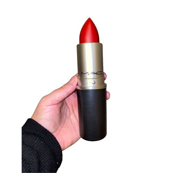 MAC Cosmetics Makeup Mac Cosmetics Pretty Red Lipstick Canister